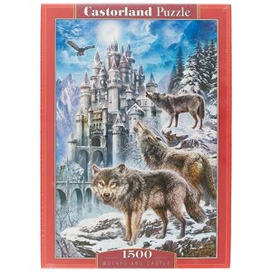 Пазл «Волки и замок», 1500 деталей