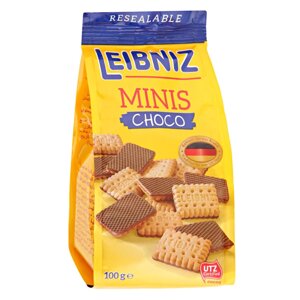 Печенье Bahlsen Leibniz Minis Choco с молочным шоколадом 100 г