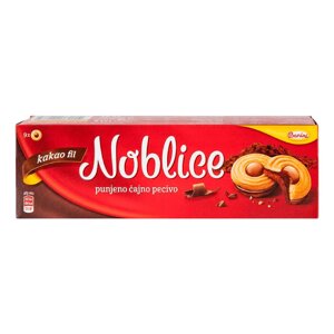 Печенье Noblice с какао начинкой, 125 г