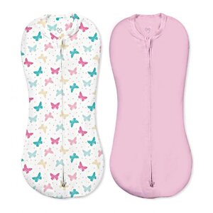 Пеленка Summer Infant Swaddlepod для пеленания на молнии 2 шт.