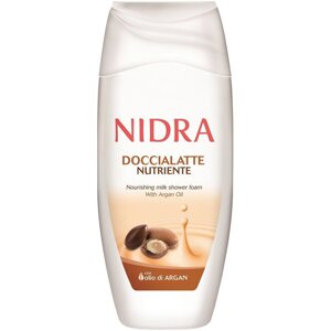 Пена-молочко для душа Nidra Питательная с аргановым маслом 250 мл