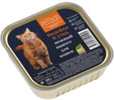 Petibon Smart / Консервы Петибон Смарт для кошек Паштет Индейка & Утка (цена за упаковку)