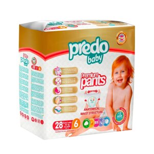 Подгузники-трусики Predo Baby №6 15+ кг 28 шт