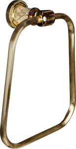 Полотенцедержатель Boheme Murano Cristal 10905-CRST-G золото