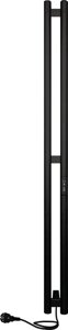 Полотенцесушитель электрический Indigo Style LSE120-10BRRt черный муар