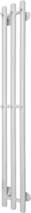 Полотенцесушитель электрический Маргроид Inaro 120х12 L, с крючками, белый матовый Inaro-12012-1049-9016L