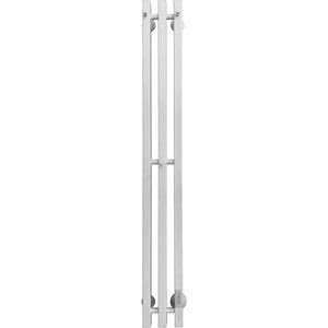 Полотенцесушитель электрический Маргроид Inaro профильный 120х12 R, с крючками, белый матовый Inaro3v-12012-1081-9016R