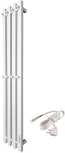 Полотенцесушитель электрический Маргроид Inaro профильный 120х18 белый матовый Inaro-12018-1081-9016R