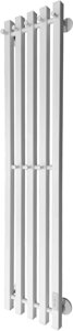Полотенцесушитель электрический Маргроид Inaro профильный 120х24 R, с крючками, белый матовый Inaro-12024-1081-9016R