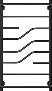 Полотенцесушитель электрический Secado Риволи СП 100x50, черный, L Риволи СП 100/50, электрический L, ЧЕРНЫЙ МАТОВЫЙ