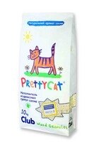 PrettyCat Wood Granules / Наполнитель для кошачьего туалета ПриттиКэт Вуд Гранулс Древесный
