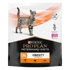 PRO PLAN veterinary DIETS OM ST\OX obesity management / сухой корм про план ветеринарная диета для взрослых кошек для снижения избыточной массы тела