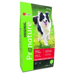 Pronature Original Adult All Breeds Lamb / Сухой корм Пронатюр для взрослых собак всех пород Ягненок горох ячмень