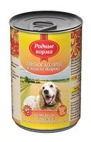 Родные Корма / Консервы для собак Мясное ассорти в желе по-Боярски (цена за упаковку)