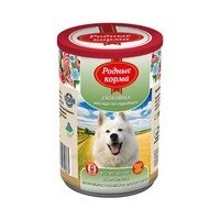 Родные Корма / Консервы для собак Скоблянка мясная по-Городецки (цена за упаковку)