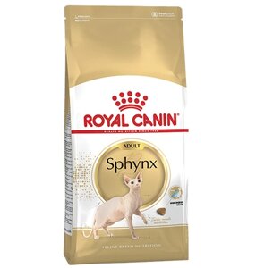 Royal Canin Breed cat Sphynx / Сухой корм Роял Канин для взрослых кошек породы Сфинкс страше 1 года