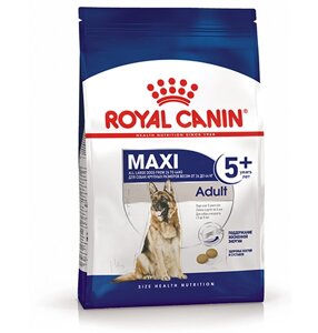 Royal Canin Maxi Adult 5+Сухой корм Роял Канин Макси Эдалт 5+ для взрослых собак Крупных пород в возрасте от 5 до 8 лет