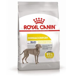 Royal Canin Maxi Dermacomfort / Сухой корм Роял Канин Макси Дермакомфорт для собак Крупных пород с Кожным раздражением и зудом