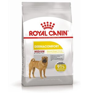 Royal Canin Medium Dermacomfort / Сухой корм Роял Канин Медиум Дермакомфорт для собак Средних пород с Кожным раздражением и зудом