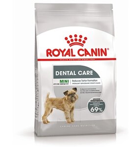 Royal Canin Mini Dental Care / Сухой корм Роял Канин Мини Дентал Кэа для собак Мелких пород весом до 10 кг Уменьшает образование зубного камня