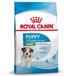 Royal Canin Mini Puppy / Сухой корм Роял Канин Мини Паппи для Щенков Мелких пород в возрасте от 2 до 10 месяцев