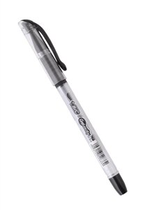 Ручка гелевая черная Gelocity Stic 0,5мм, грип, Bic