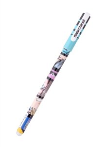 Ручка гелевая синяя со стир. черниламиАниме 08 0,5 мм, CENTRUM