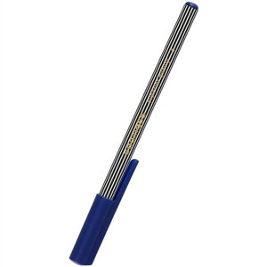 Ручка капиллярная 0,3мм син., Edding