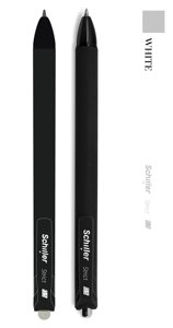 Ручка шариковая Schiller, Strikt, автоматическая черная 0,5 мм