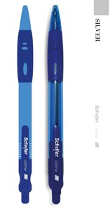 Ручка шариковая Schiller, Ultima, автоматическая синяя 0,5 мм