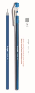 Ручка шариковая синяя 0,5мм, Schiller (SHUN HUI 21293) 1