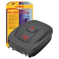 Sera Precision Air 550 R plus / Воздушный компрессор Сера Регулируемый (4 канала) для аквариумов и садовых прудов