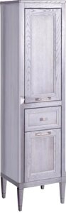 Шкаф-пенал ASB-Woodline Гранда 40 R, серый 11488 серый