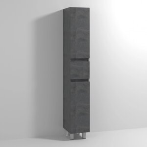 Шкаф-пенал Vod-Ok Best 30 R, серый камень /9021