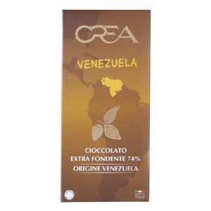 Шоколад Crea Venezuela горький 74% 100 г