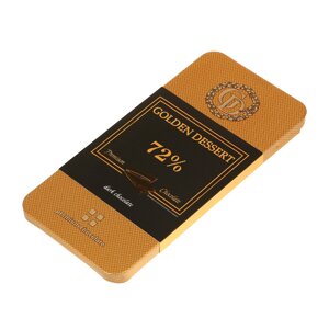 Шоколад горький golden dessert 72% 100 г