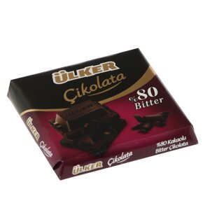 Шоколад темный Ulker 80% какао 60 г