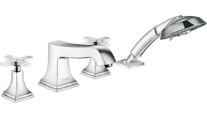 Смеситель Hansgrohe Metropol Classic 31449000 на борт ванны