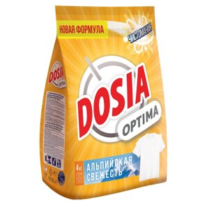 Стиральный порошок Dosia Optima Альпийская свежесть 4 кг