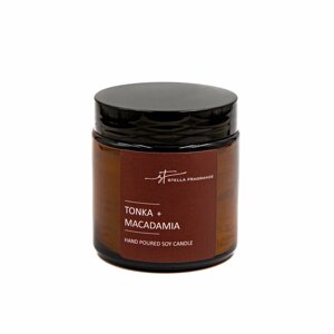 Свеча Stella Fragrance Tonka & Macadamia 90 г