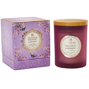 Свеча в стекле Veedaa Wild Violet & Bergamot (8906136680005)