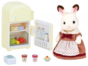 Sylvanian Families Игровой набор Мама кролик и холодильник