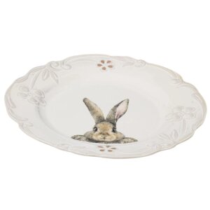 Тарелка обеденная Myatashop Rabbits collection 26 см