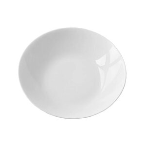Тарелка суповая Кулинарк белая сфера 23 см