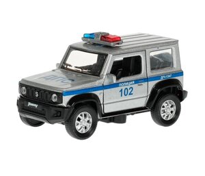 Технопарк Машина металлическая Suzuki Jimny Полиция 12 см