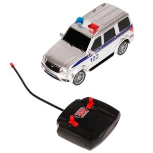Технопарк Машина радиоуправляемая УАЗ Patriot Полиция