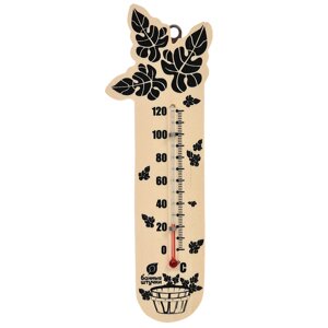 Термометр "Банный веник" 17,5*4 см для бани и сауны "Банные штучки"10