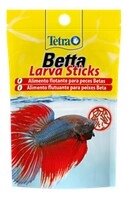 Tetra Betta LarvaSticks корм в форме мотыля для петушков и других лабиринтовых рыб 5 г (sachet)