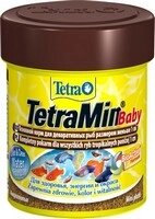 Tetra Min Baby / Корм Тетра для мальков до 1 см мелкая крупа 66 мл
