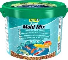 Tetra Pond MultiMix / Корм Тетра для прудовых рыб гранулы хлопья таблетки гаммарус